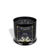 Tuscany Candle Gray Stone Scented Jar Candle, 15 oz â€“ Homme + Heritage Collection
