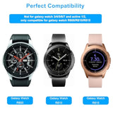 Charger Compatible With Samsung Galaxy Watch 42Mm/46Mm, Upgraded Charging Cradle Dock For Galaxy Sm-R800/R810/R815 Smart Watch Charger (Not Charge For Galaxy 3/4/5/6/7 And Active 1/2), Black