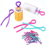 Keep Your Bobbin Threads Matched Up With Your Thread Spoolsbobbin Buddies Set Of 30-Pack Sewing Machine Quilting Supplies Sewing Products Thread Holder Plastic Clips Thread Holders
