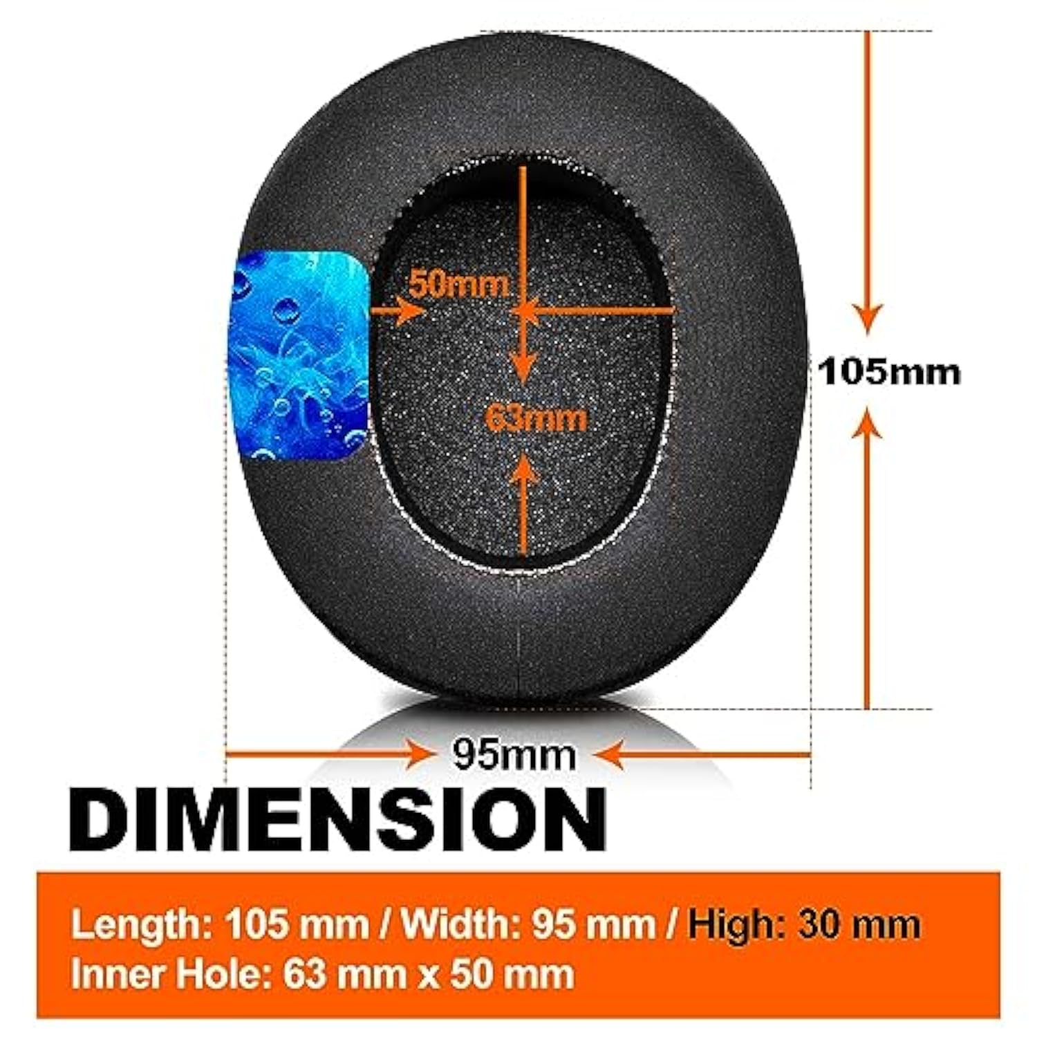 Nova Pro Wireless Replacement Ear Pads - Compatible With Steelseries Arctis Nova Pro Wireless By I Improved Durability & Sound (Hybrid Cooling Gel Fabric)
