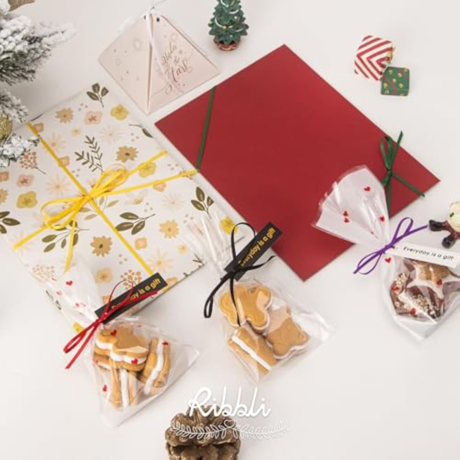 Satin Ribbon 1/8 Inch X Continuous 100 Yards, Thin White Ribbon Double