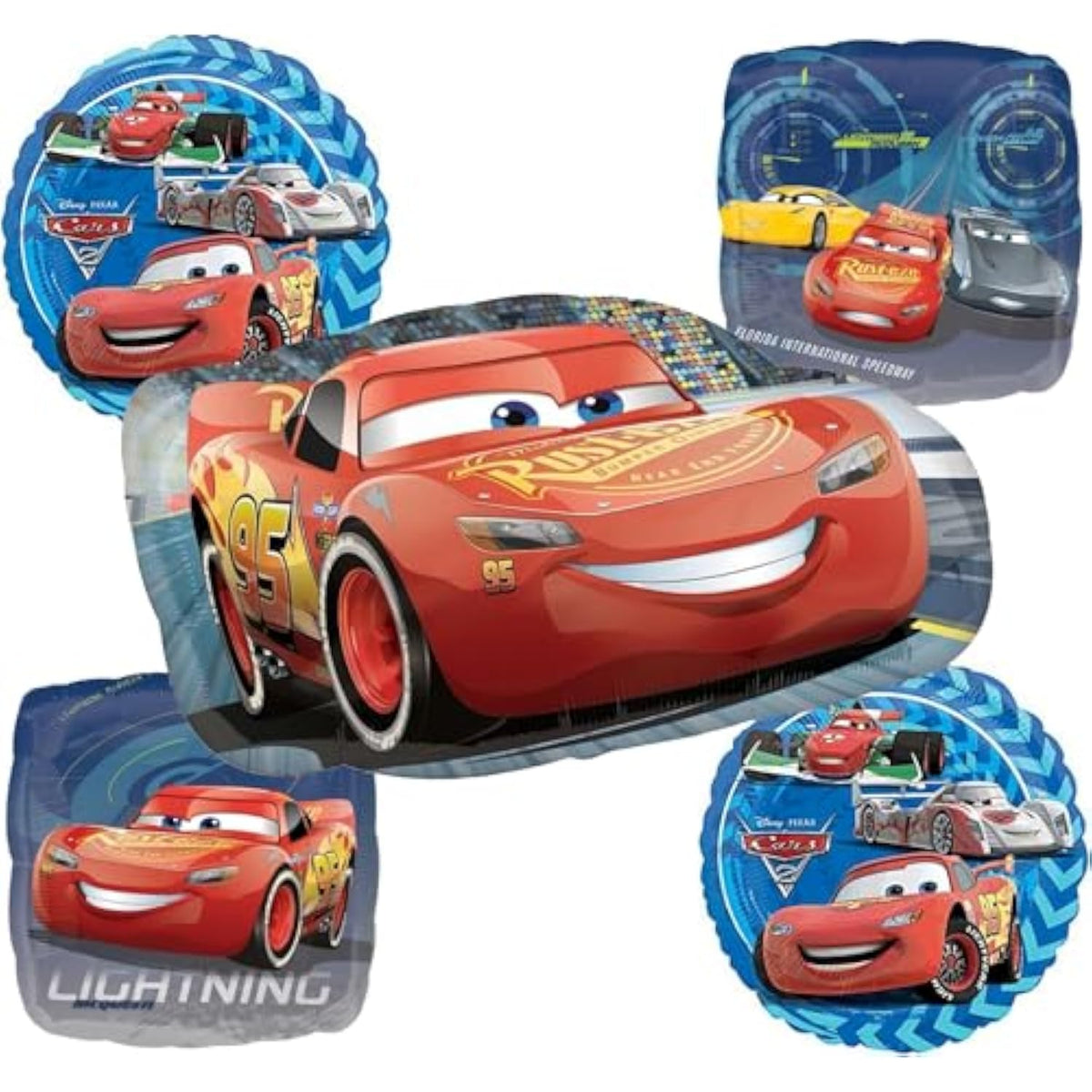 Cars Birthday Party Supplies Balloon Bouquet Decorations