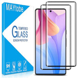 [2-Pack Screen Protector for Google Pixel 7 Pro Tempered Glass 3D curved, scratch-resistant, easy to install