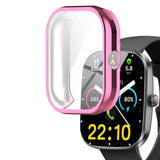 Watch Cases Compatible With Soudorv Kuizil T70 1.91” Smart Watch, Tpu Case With Screen Protector, Protecting Watch Body & Screen (Pink)
