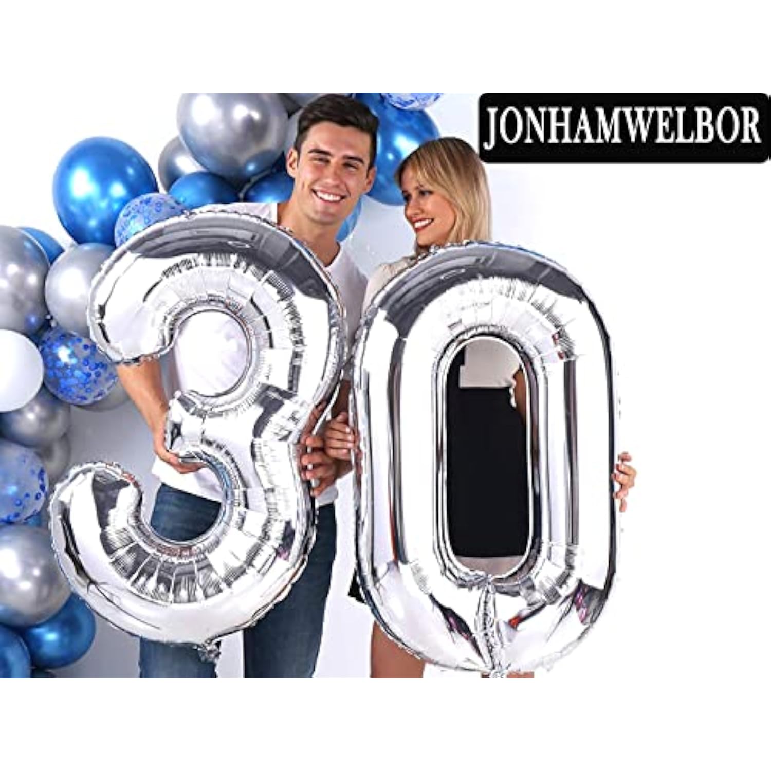 40 Number Balloons Gold Big Foil Mylar Giant Jumbo 40 Balloons For Men Women 40Th Birthday Party Supplies 40 Anniversary Events Decorations