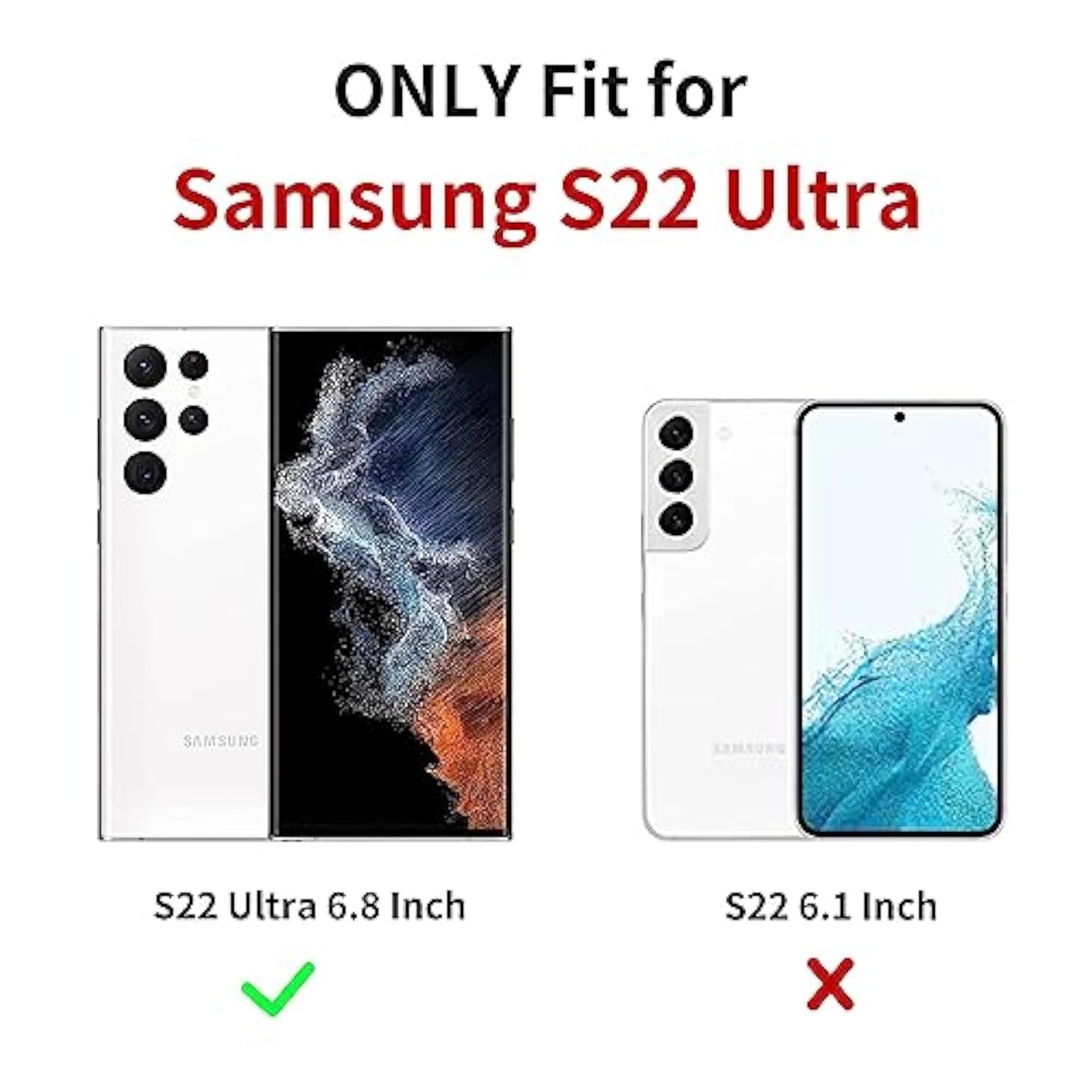 For Samsung Galaxy S22 Ultra Case Rose Design Floral Pattern Slim Case For Women Girls Tpu Bumper Shockproof Protective Cover For Galaxy S22 Ultra, Black