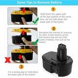 Replacement Battery For Dewalt Dc385 Dc390 Dc759 Dw936 Dw938 Dw056 Dc970 Dc988 Dc618 Dc825B Dc925 Dw059 Dw908 Dw919 Dw988 Dw989 Dw995 Dw997 Dw960