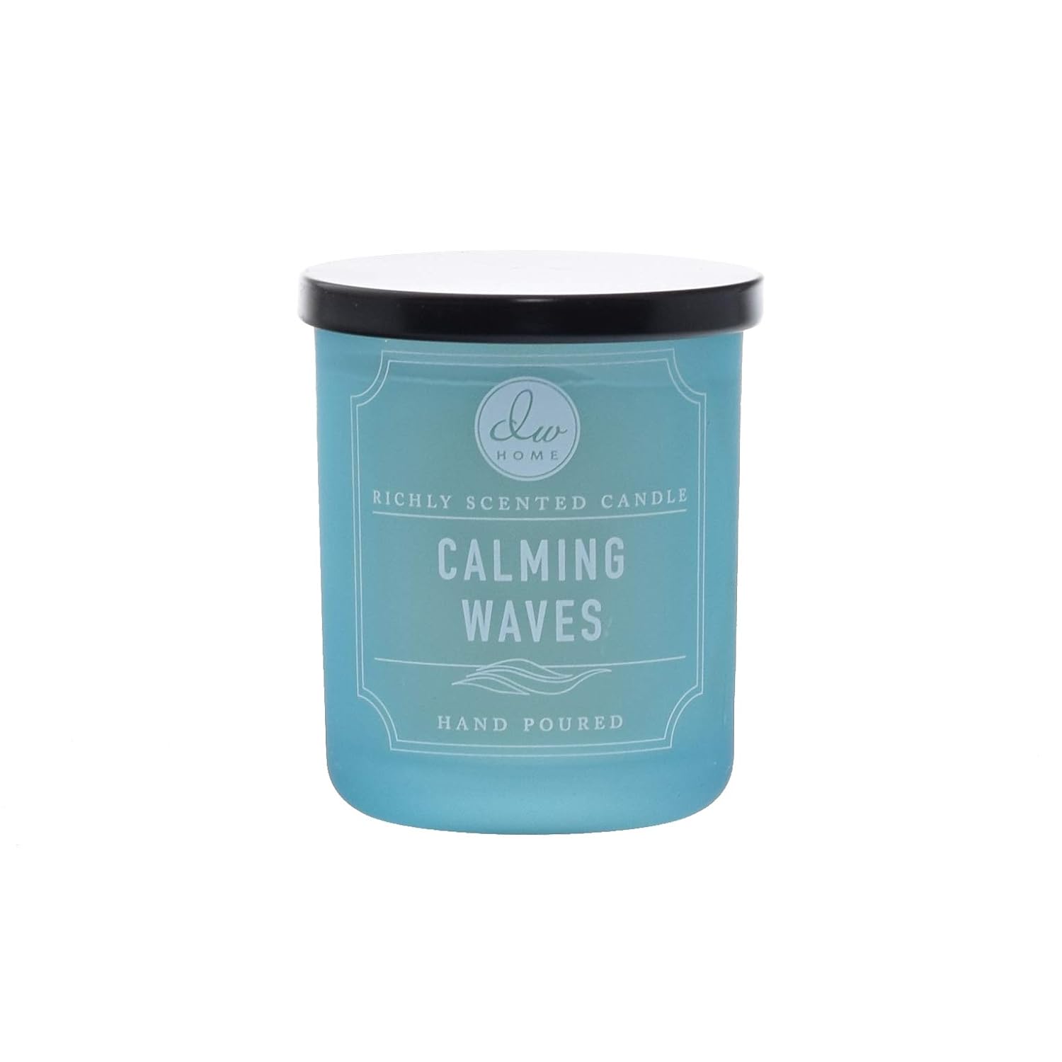 , Medium Single Wick Candle, Calming Waves