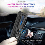For Moto G Play 2021 Case, Moto G Play Case With [2 Pack] Tempered Glass Screen Protector, [Military-Grade] Protective Phone Cover With Kickstand For Motorola G Play, Black
