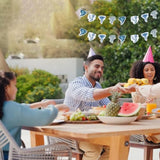 Weather Themed Tornado Banners - 2 Pcs Cardstock Party Supplies For Birthday, Baby Shower, Festivals & More