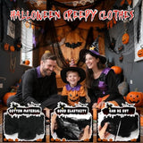 Halloween Balloon Arch Kit – Red Black White with Bloody Hand & Horror Decor