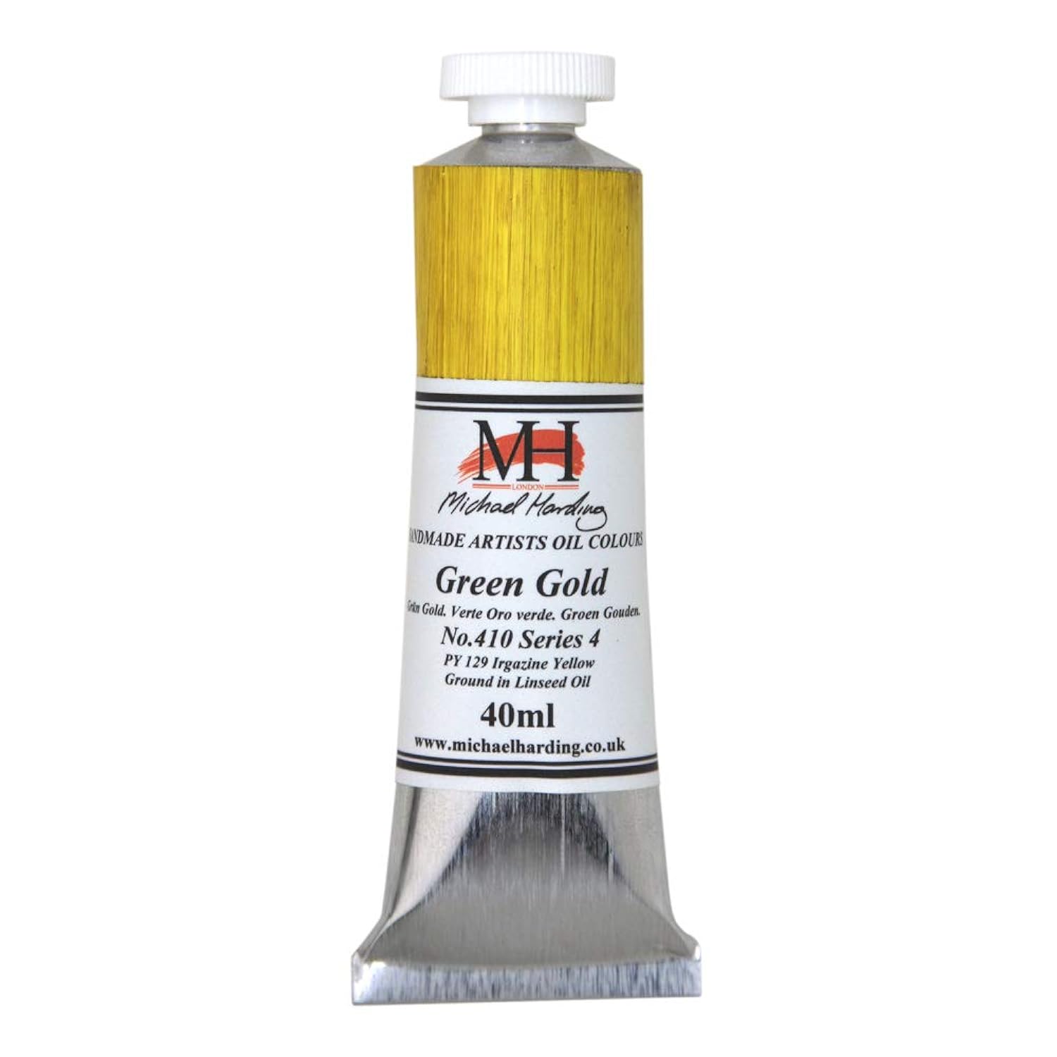 Artist Oil Colours, Green Gold, 40Ml Tube, 41040