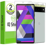 Screen Protector Compatible With Google Pixel 6 (2-Pack) With Camera Lens Protector Anti-Bubble Clear Tpu Film