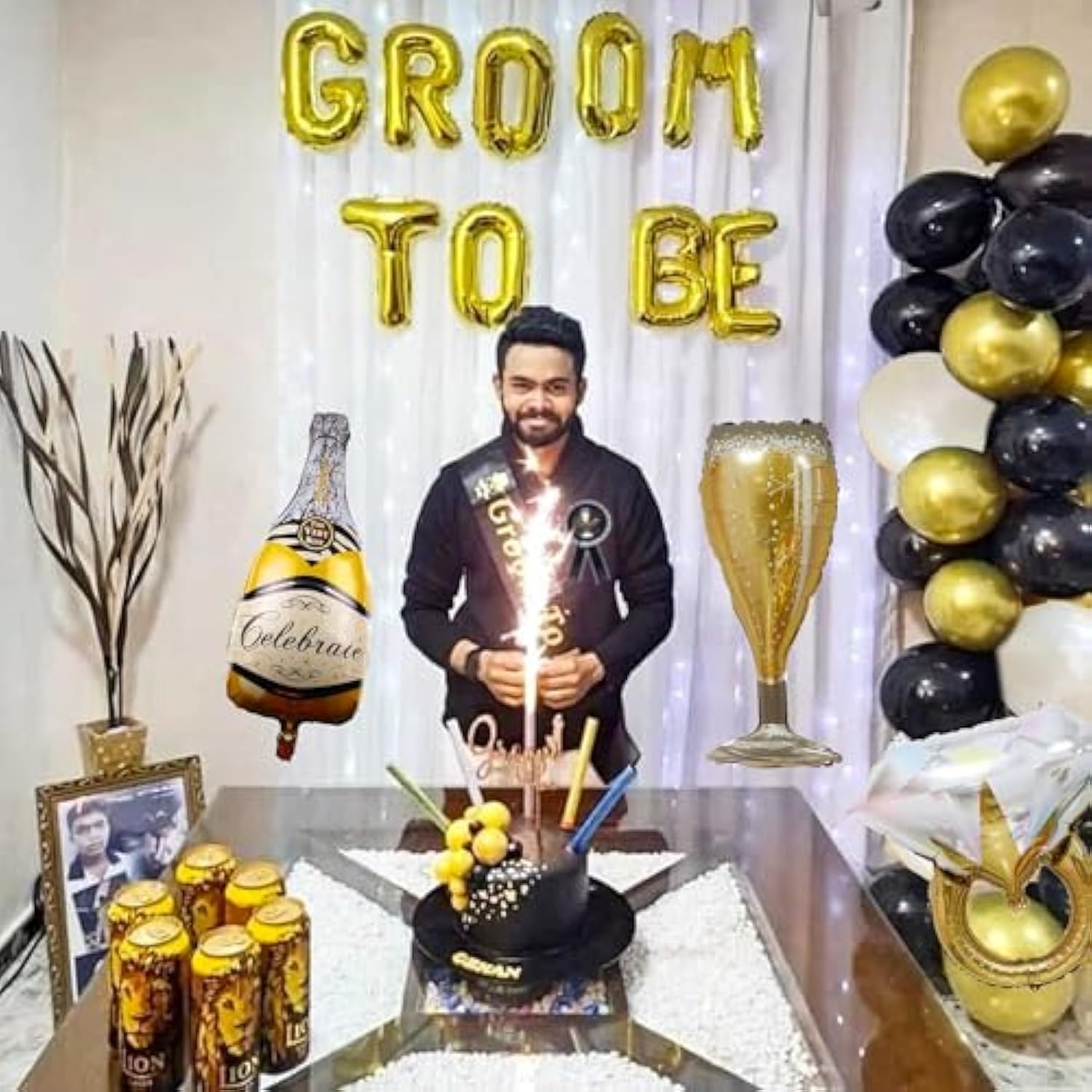 24 Pcs Groom To Be Sash Groom To Be Decoration Groom To Be Balloons Groom To Be Groom To Be Banner Groom Team Party Decoration Groom Party Supplies