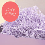 1 Lb Mother'S Day Blue Crinkle Cut Paper Shred Filler For Gift Wrapping And Basket Filling, Shredded Paper For Gift Baskets, Crinkle Paper For Gift Box