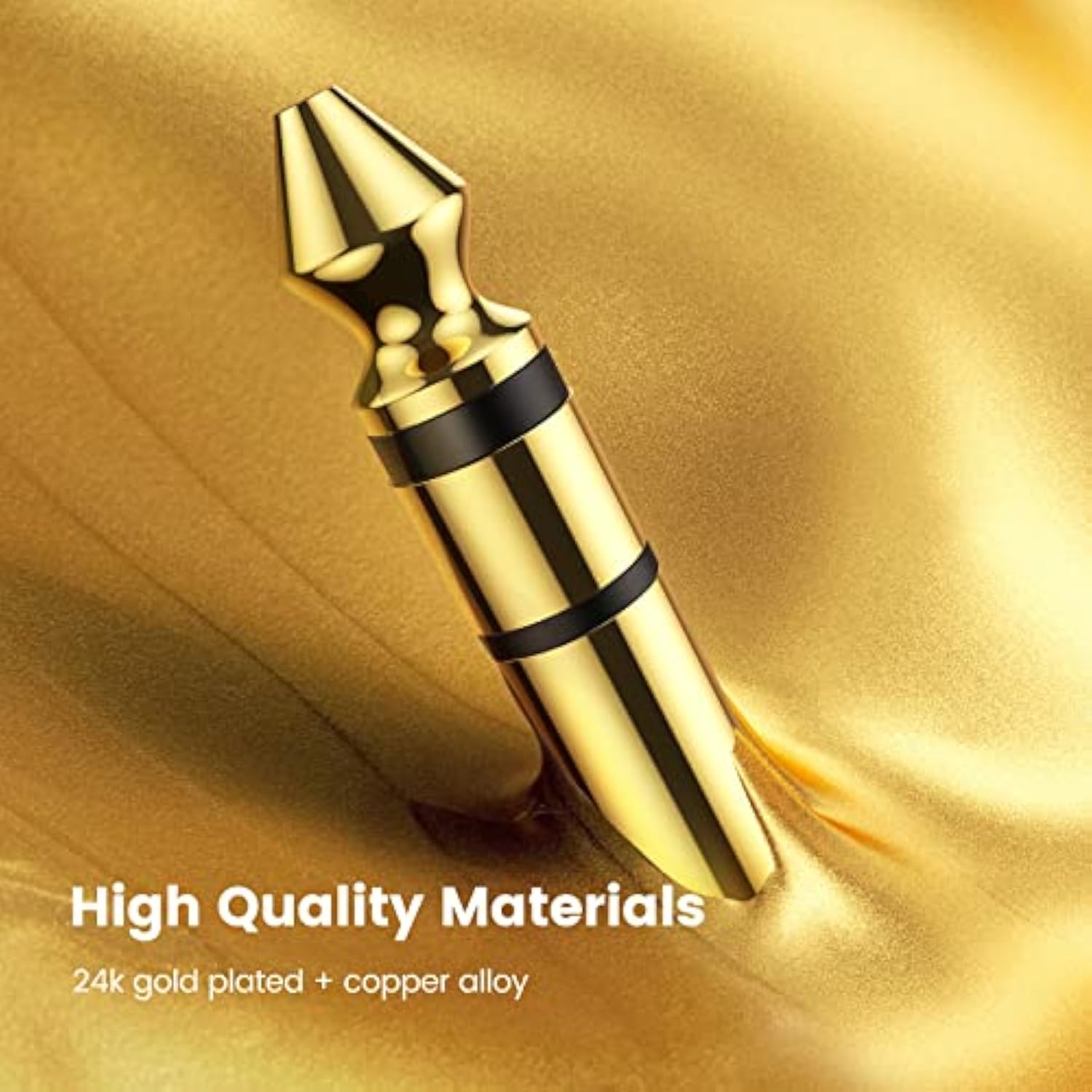 UGREEN 6.35mm 1/4 Male to 3.5mm 1/8 Female Stereo Headphone Adapter Audio Jack Plug Gold Plated for Speaker Headphone Guitar Digital Piano Amp, 2 Pack