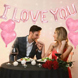 16In I Love You Balloons, 6Pcs Heart Shaped Balloons, Perfect For Bachelor,Bachelorette Parties, Engagement Parties, Valentine'S Day, And Bridal Parties.