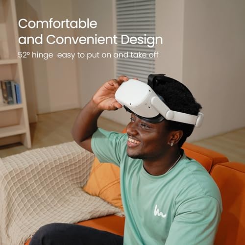 K2 Comfort Head Strap Accessories Compatible with Oculus/Meta Quest 2, Elite Strap Replacement for Enhanced Support of VR Headset, NOT for Meta Quest