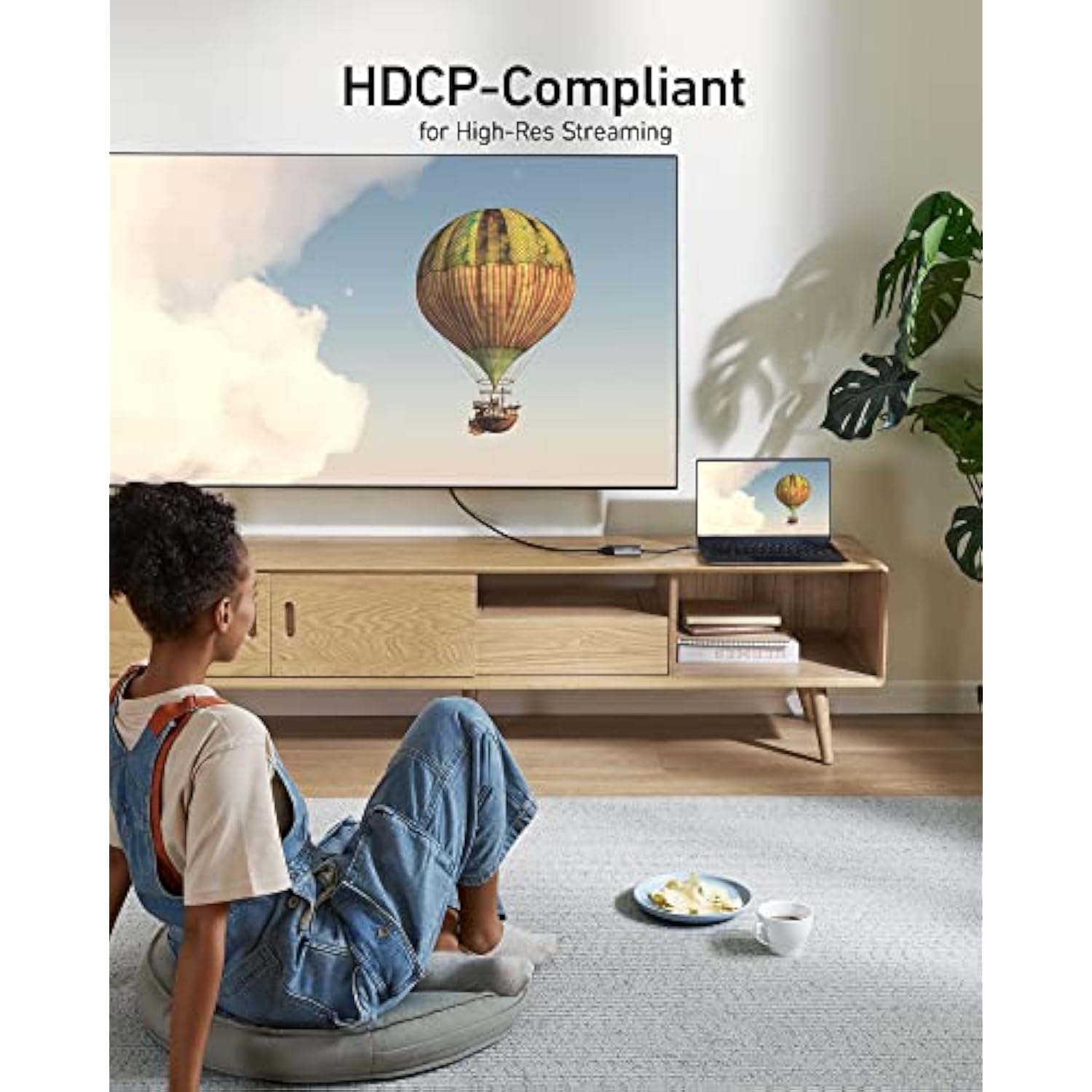 Anker USB C to HDMI Adapter (8K@60Hz or 4K@144Hz), 518 USB-C Adapter (8K HDMI)