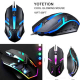 Long Usb A Mouse - 15Ft Wired Mouse For Windows, Mac, Laptop, Notebook, Chromebook - Righty Or Lefty Use