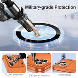 3 Set Camera Lens Protector For Iphone 17 Pro Max/17 Pro/16 Pro Max/16 Pro/15 Pro Max/15 Pro, Individual Anti Shatter Lens Protector,[15Ft Military Grade Protection],1-Second Auto-Install- Clear