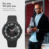 Spigen Tempered Glass Screen Protector [GlasTR EZ FIT] designed for Galaxy Watch 6 Classic (43mm) - 2 Pack