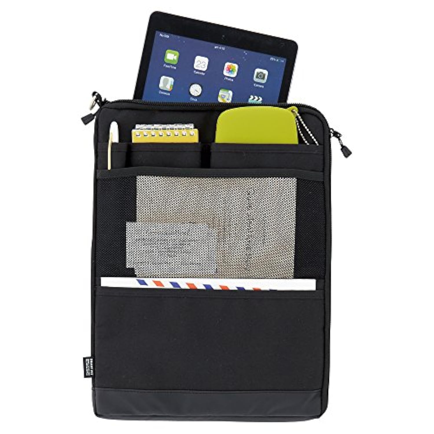 Lihitlab Laptop Sleeve, Water & Stain Repellent, Vertical For Backpack, 13.4" X 9.8", Navy (A7683-11)