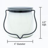 - Linen & Ashwood - Creamery Collection - 16Oz Double Cotton Wick Soy Candles With Beeswax - Long Burn Time, Made In The Usa - Non Toxic, Premium Scented Candles