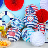 18 Pcs Nautical Party Decoration Anchor Ship Party Decor