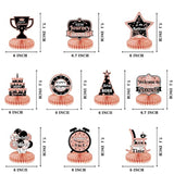 10Pcs Retirement Party Decorations,Retirement Honeycomb Centerpieces R
