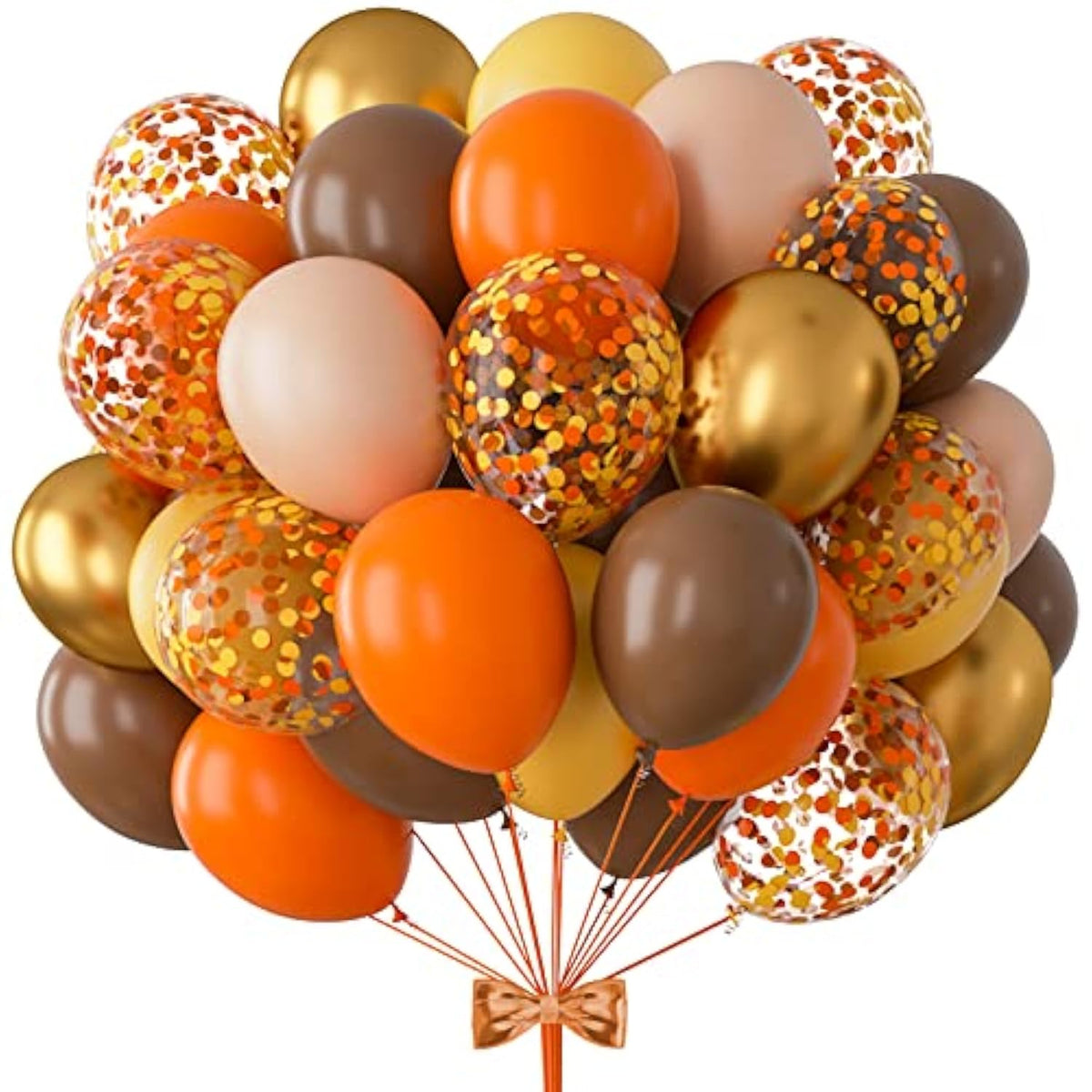 Fall Balloon Arch Kit 83pcs Orange Gold Balloons for Baby Shower Thanksgiving Autumn Party