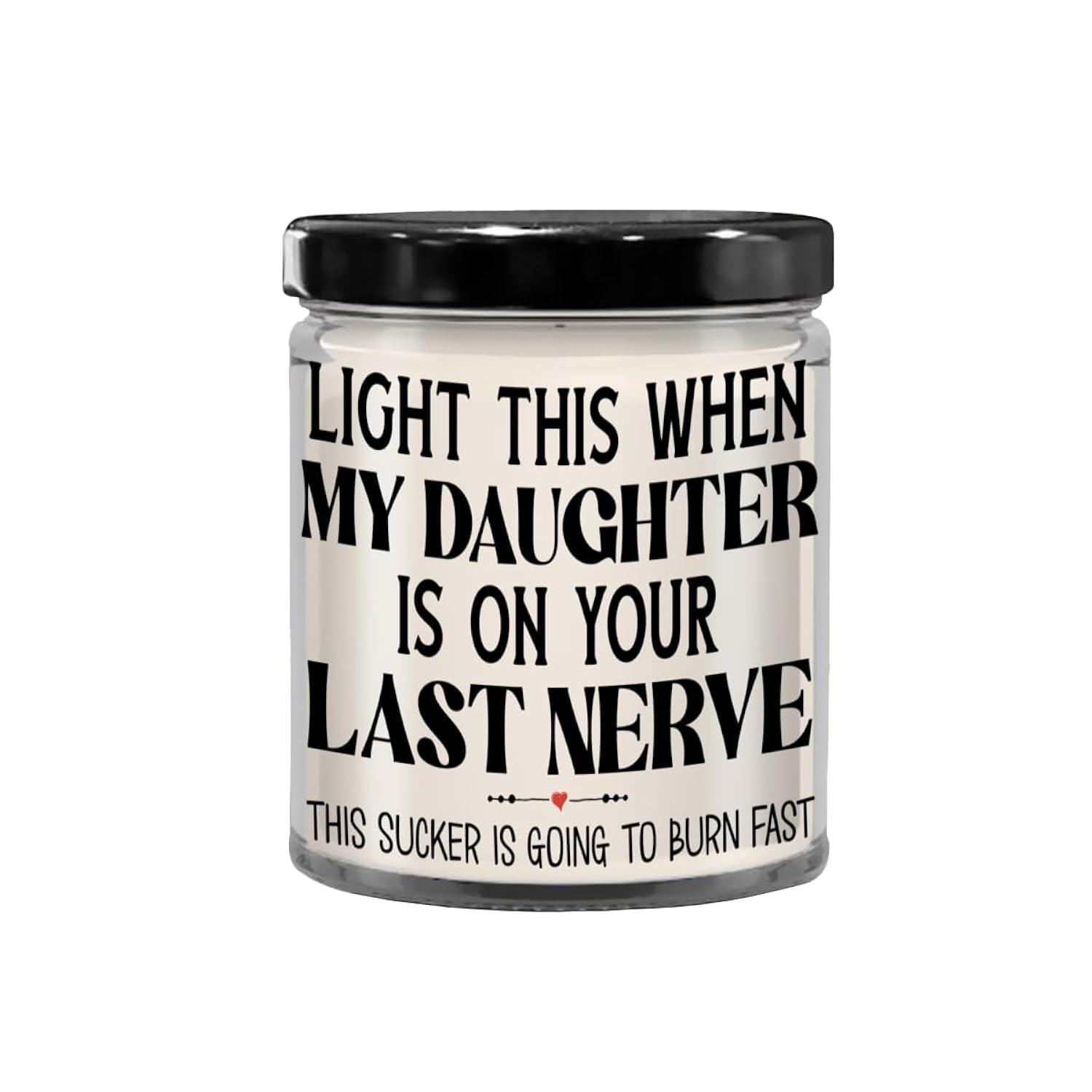 Son In Law Candle From Mother In Law Light This When My Daughter Is On Your Last Nerve Funny Birthday Christmas 9 Oz. Vanilla Scented Soy Wax For Men