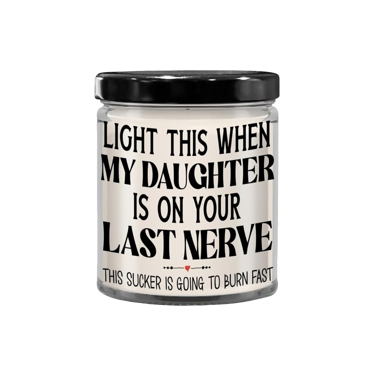 Son In Law Candle From Mother In Law Light This When My Daughter Is On Your Last Nerve Funny Birthday Christmas 9 Oz. Vanilla Scented Soy Wax For Men