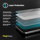 Designed For Samsung Galaxy S25 Tempered Glass Screen Protector [Fingerprint Compatible] With Camera Lens Guard (Applicator Included)