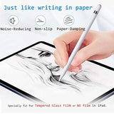 Soft Paperfeel Damping Tips Replacement Compatible With Apple Pencil 1St Gen & 2Nd Gen, Noise Reducing Pen Nibs For Ipad Pro(2 Pcs)