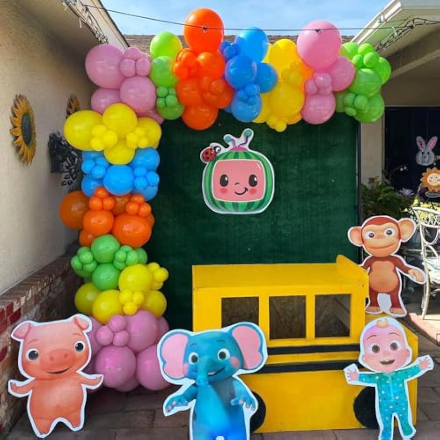 Pink Latex Balloon Arch Garland Kit, 102Pcs 18In 12In 10In 5In For Baby Shower Wedding Birthday Princess Pink Theme Anniversary Celebration Decoration