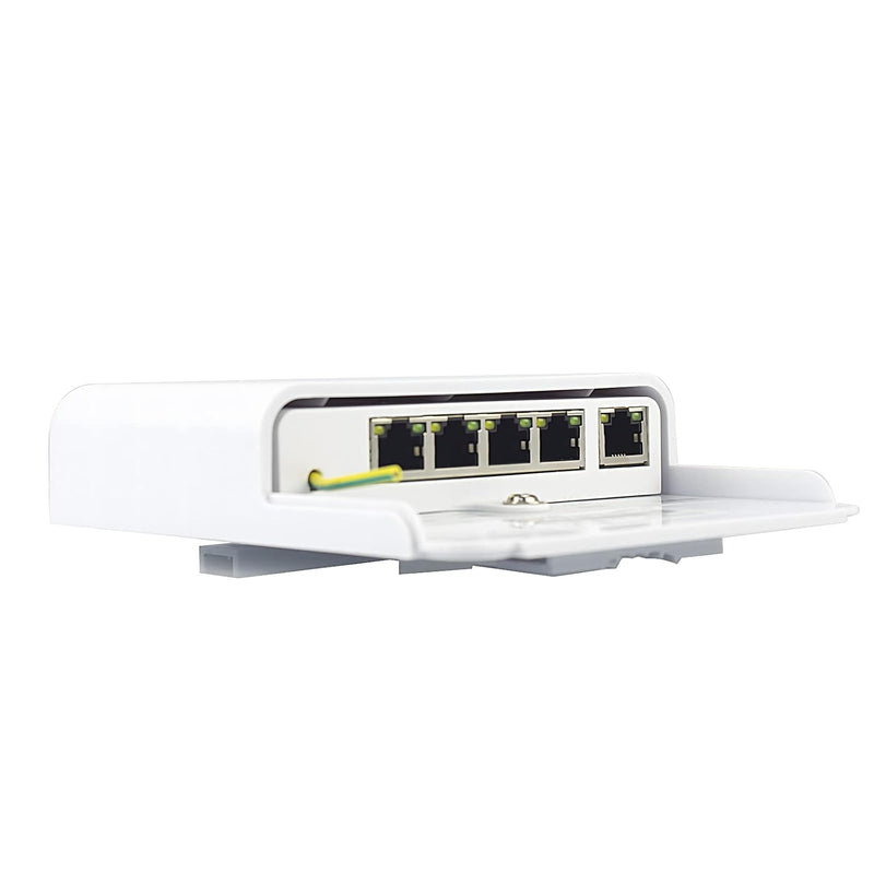 Poe Switch/Extender Outdoor Gigabit Port 1 In 4 Out,10/100/1000Mbps, Ip65 Wate