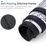 Black Large Extended Mouse Pad, Beautiful Flowers Plants, Waterproof Mouse Mat For Home And Office, Gaming Mousepad Laptop Keyboard Mat With Nonslip Base, Stitched Edges (31.5"X11.8"X0.12")