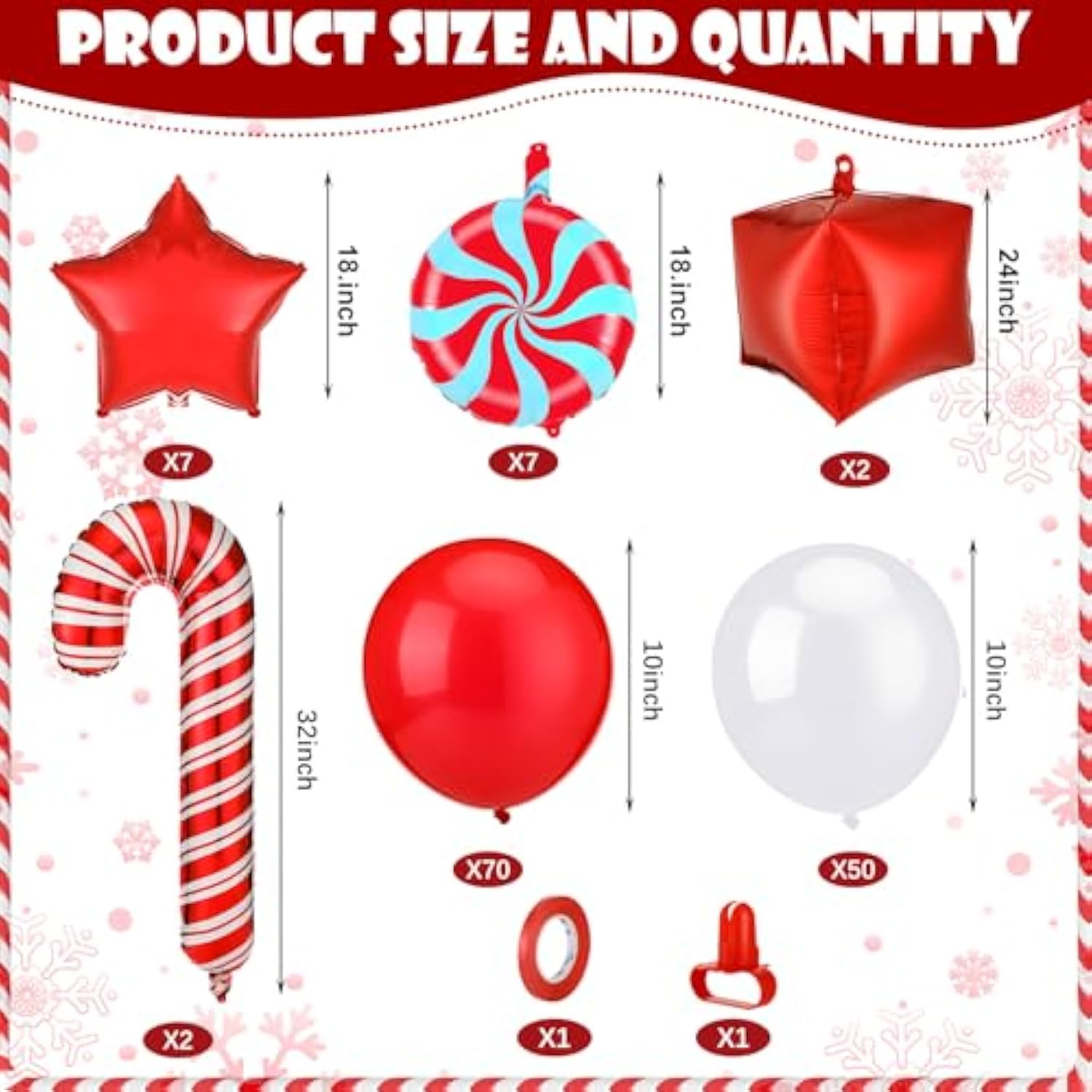 12 Pcs Christmas Parade Float Decorating Kit, Xmas Balloon Garland Arch Kit Merry Christmas Banner Metallic Red Foil Fringe Metallic Tinsel Twist Garland For Party Decor (Sliver)