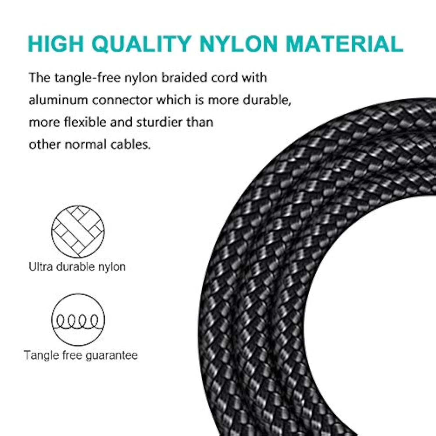 Camera Usb Cable,Braided Mini Usb Data Transfer Cord For Canon Rebel/Powershot/Eos/Dslr/Elph Digital Cameras, Camcorder Wire For Canon Rebel,Vixia Pc Computer Interface Charger Replacement 3Ft