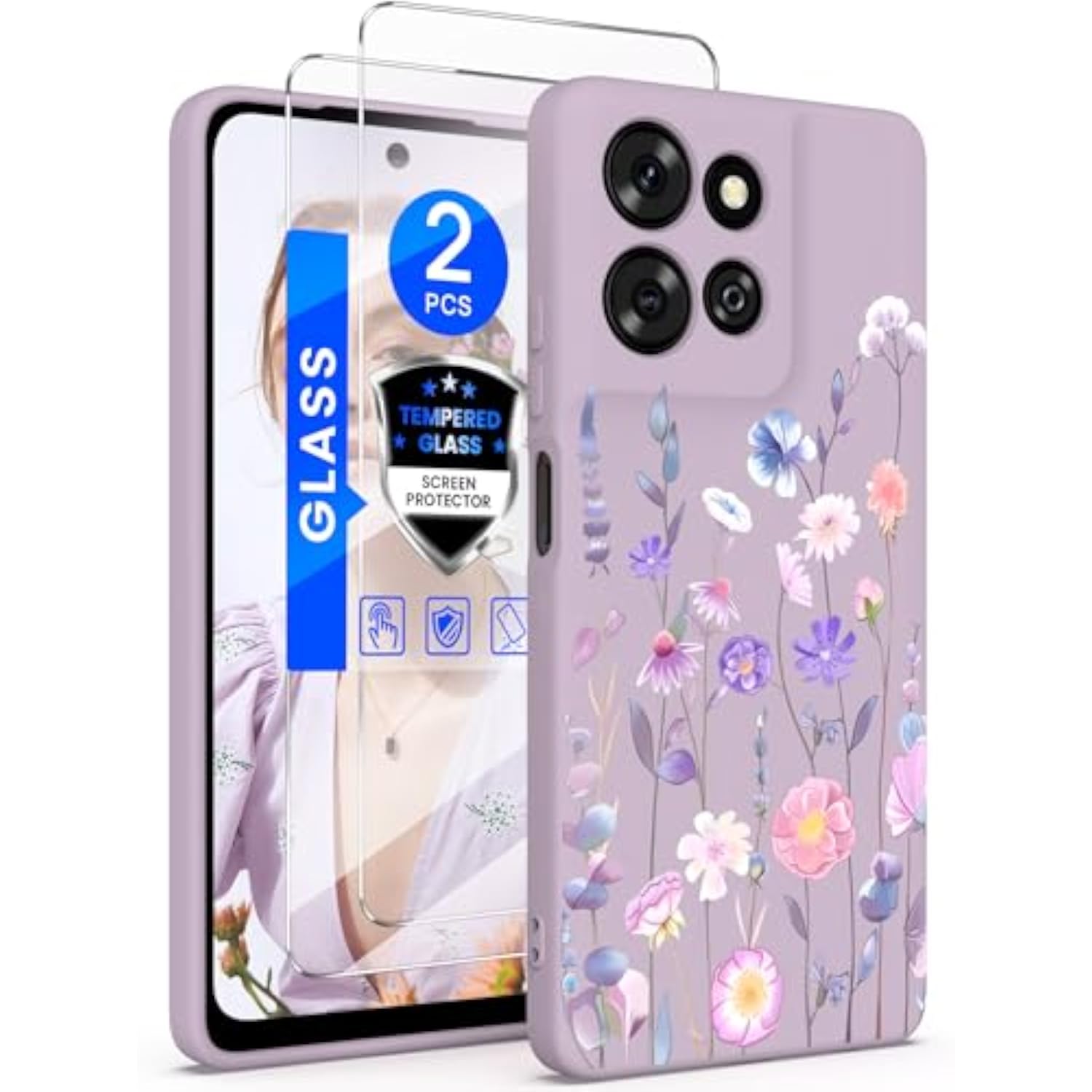 Colorful Slim Soft TPU Phone Case for Motorola Moto G 5G 2026