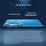Glass Screen Protector With $400 Coverage | Scratch And Shatter Resistant Wipe On Nano Protection For All Phones Tablets And Smart Watches - Universal Fit