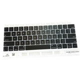 Keyboard Keys, Keycap Us Set Replacement For Macbook Pro Touch Bar 13-Inch A1989, 15-Inch A1990 2018 2019