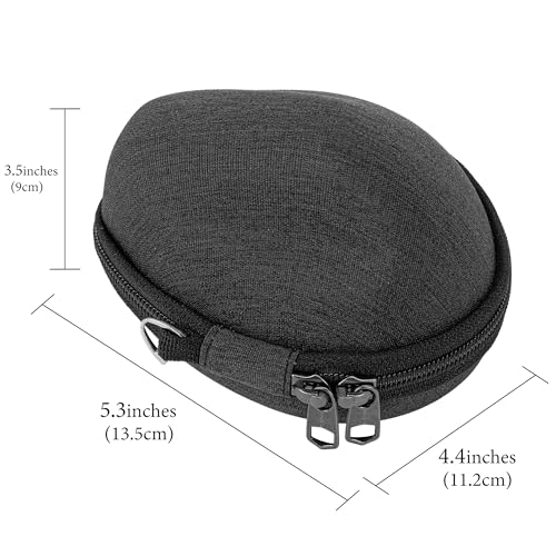 Ergonomic Mouse Case, Compatible With Razer Pro Click V2 Vertical, Hard Shell Travel Carrying Case (Dark Gray)