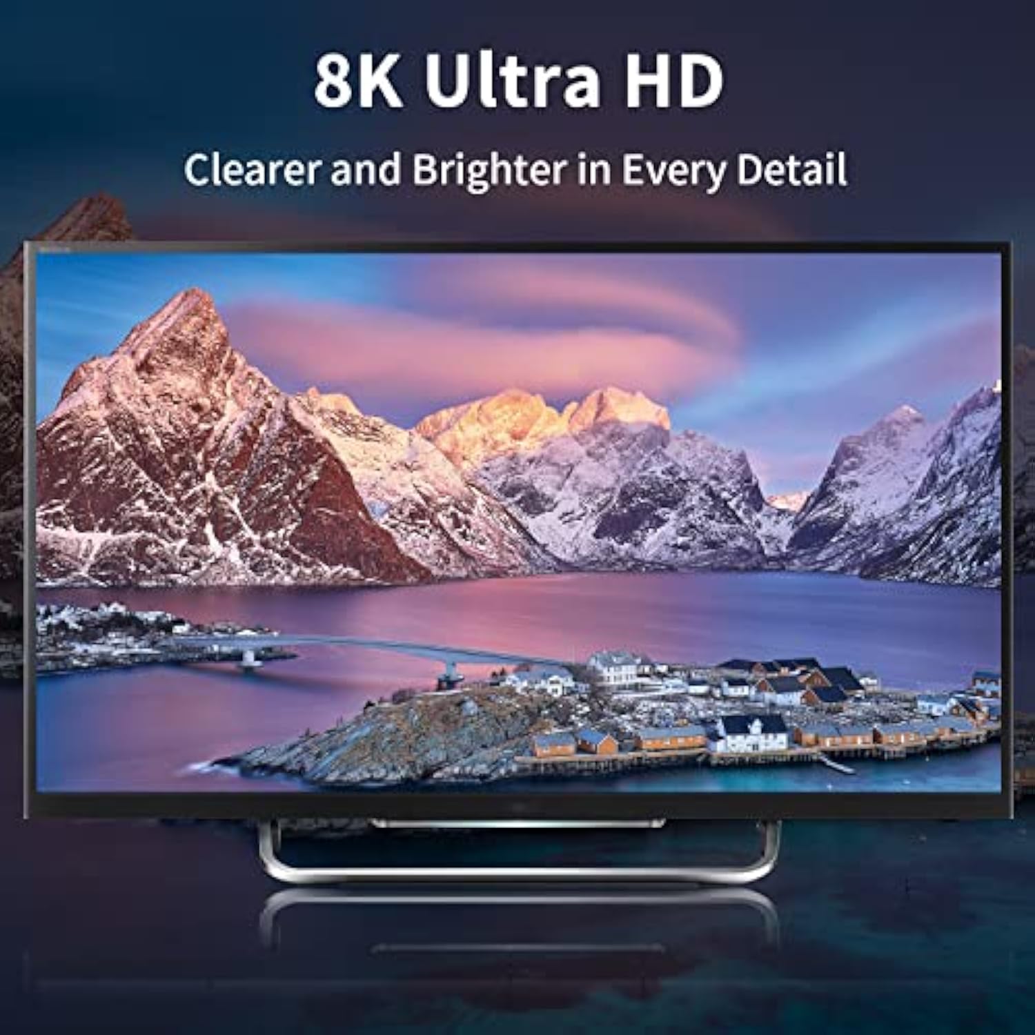 Mini Displayport To Displayport Adapter, 8K Mini Dp To Dp Adapter Bi-Direction