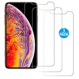 3-Pack iPhone 11 Pro Max/Xs Max 6.5 Inch Tempered Glass Screen Protector