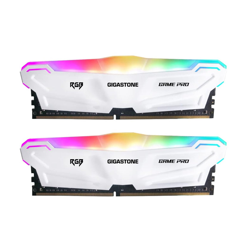 Ddr4 Ram White Rgb Game Pro Desktop Ram 16Gb (2X8Gb) Ddr4 16Gb Ddr4-3200Mhz Pc