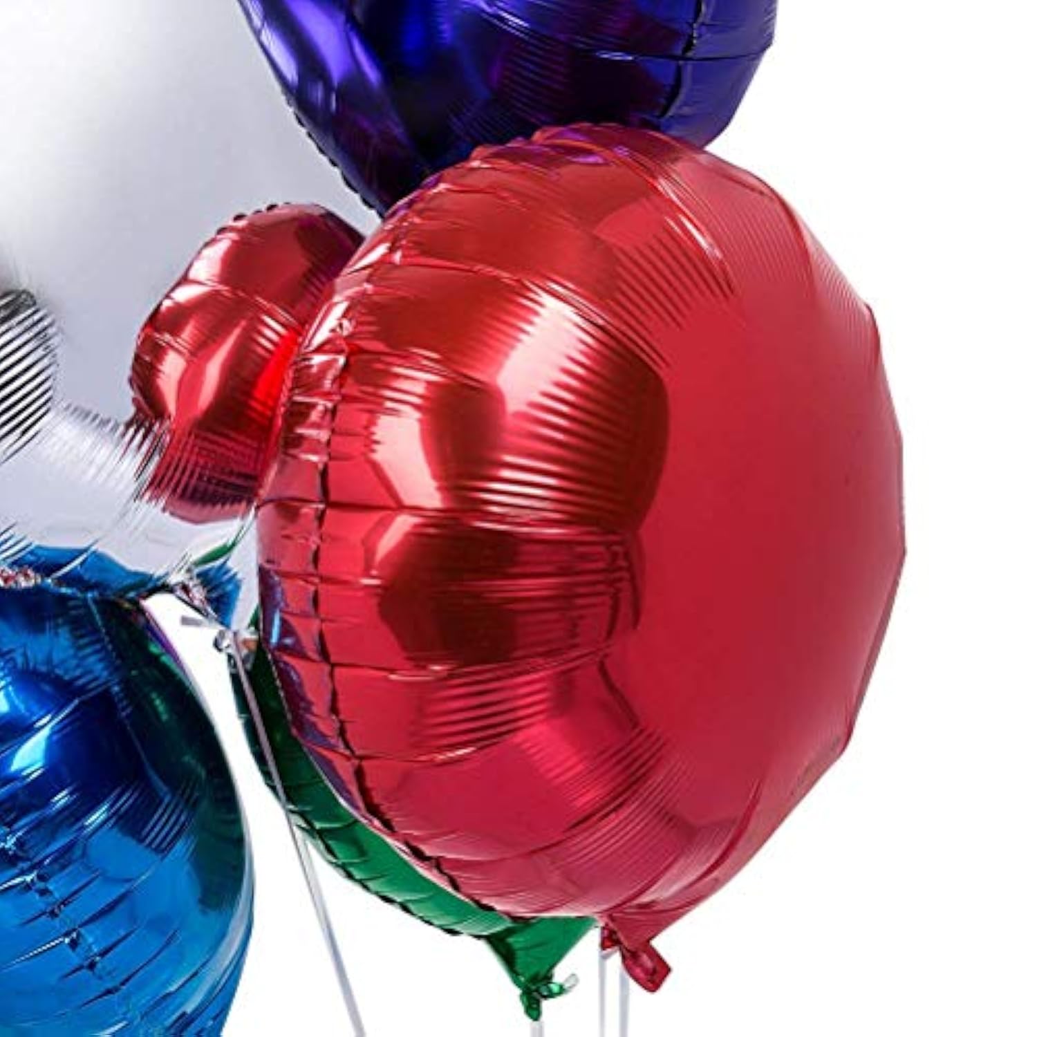 50pcs Round Shape Foil Mylar Balloons – 18" for Birthday Party Decor