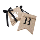 Happy Halloween Banner Garland Decorations Indoor Outdoor Office Mantle Party Decor