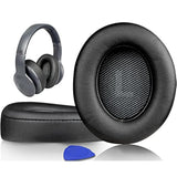 Ear Pads Replacement For Jbl Everest 700 (Model: V700Bt) Headphones, Earpads Cushions With High-Density Noise Isolation Foam, Softer Protein Leather - Black
